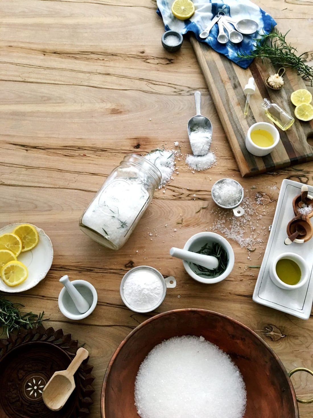 Rejuvenating DIY Summer Salt Bath Recipe
