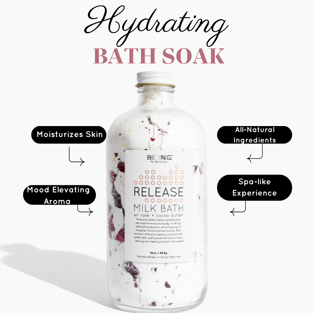 Vegan Bath Soak non-toxic cruelty-free handmade gift for her