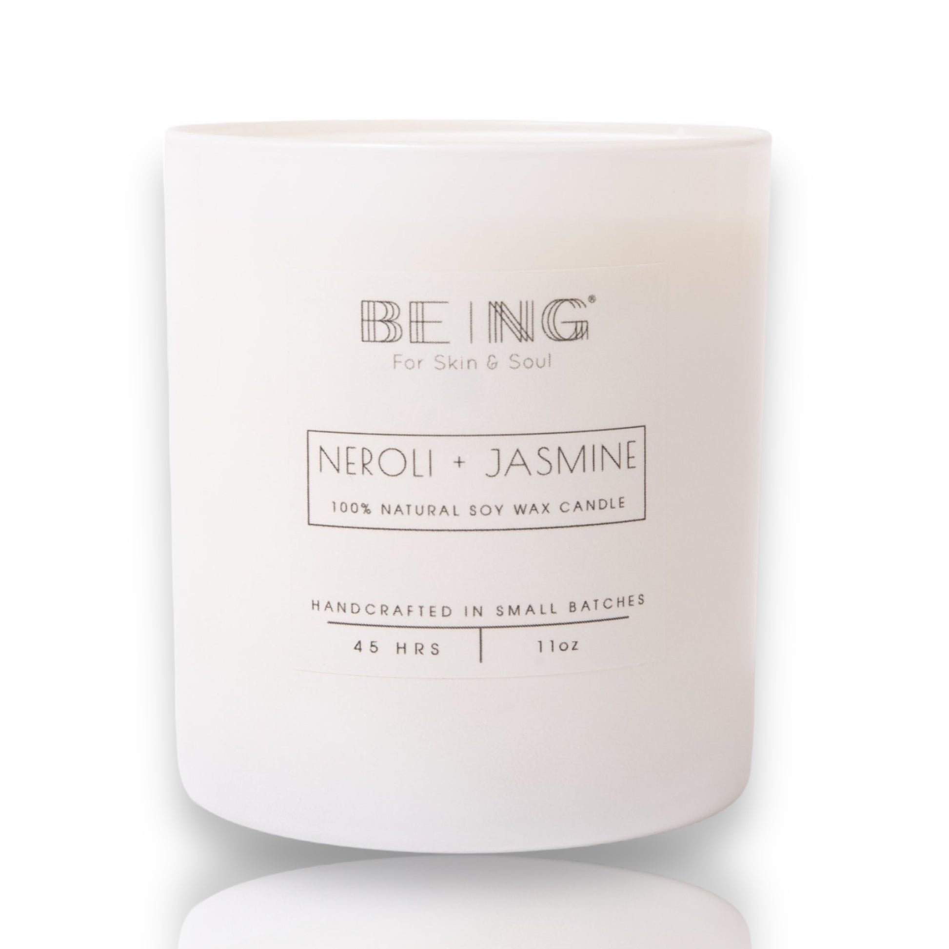 Neroli & Jasmine Soy Candle - LIVE BY BEING