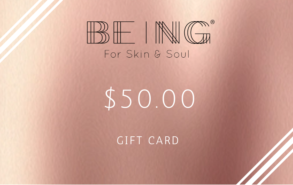 BEING Gift Card - LIVE BY BEING