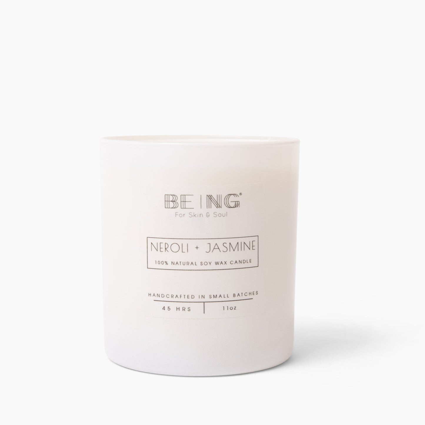 Neroli & Jasmine Soy Candle - LIVE BY BEING